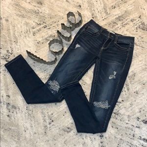 Mudd FLX Stretch distressed skinny jeans